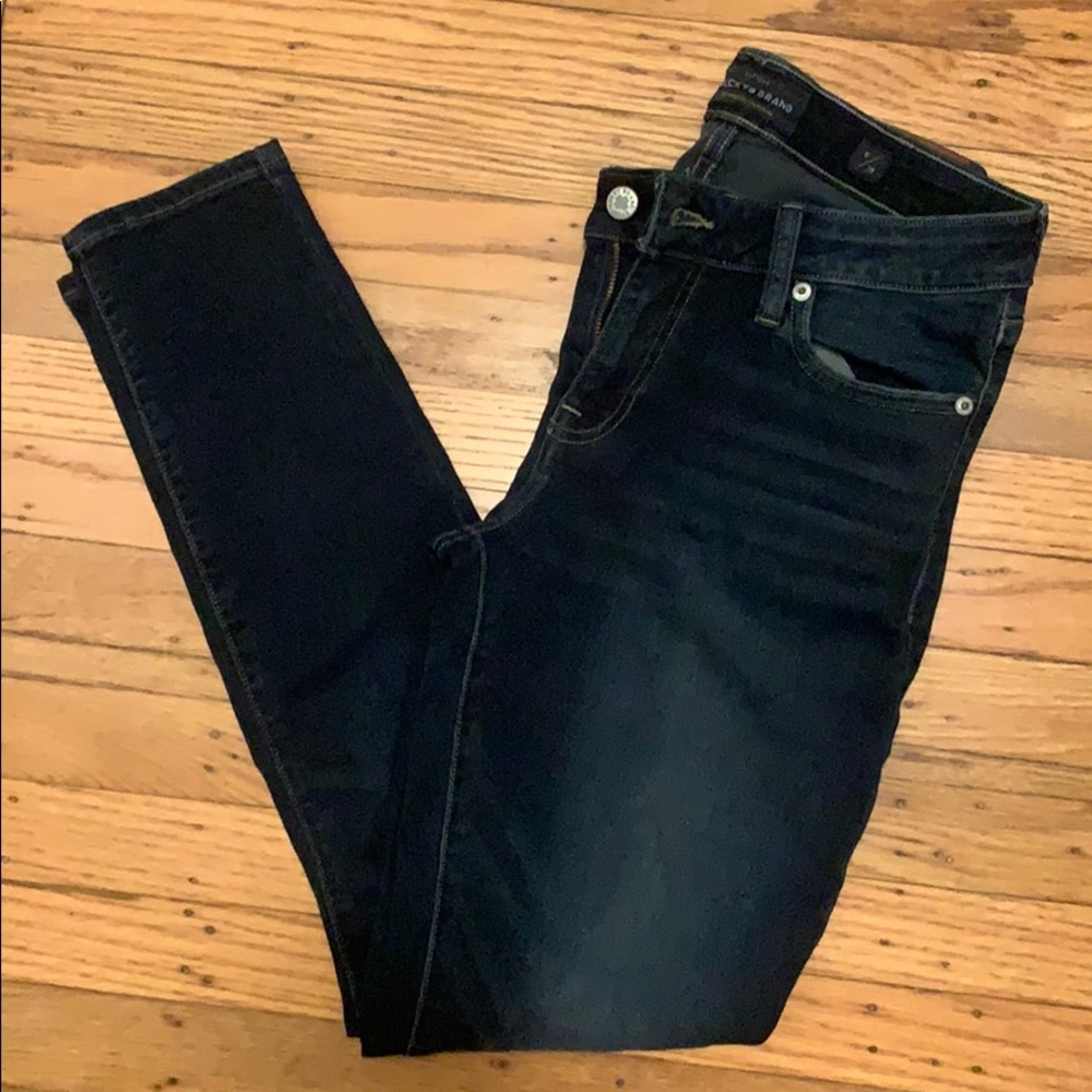 Lucky Brand Lolita super skinny dark jeans